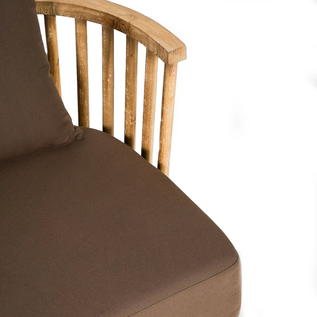 The Malawi Two Seater - Natural Chocolate
