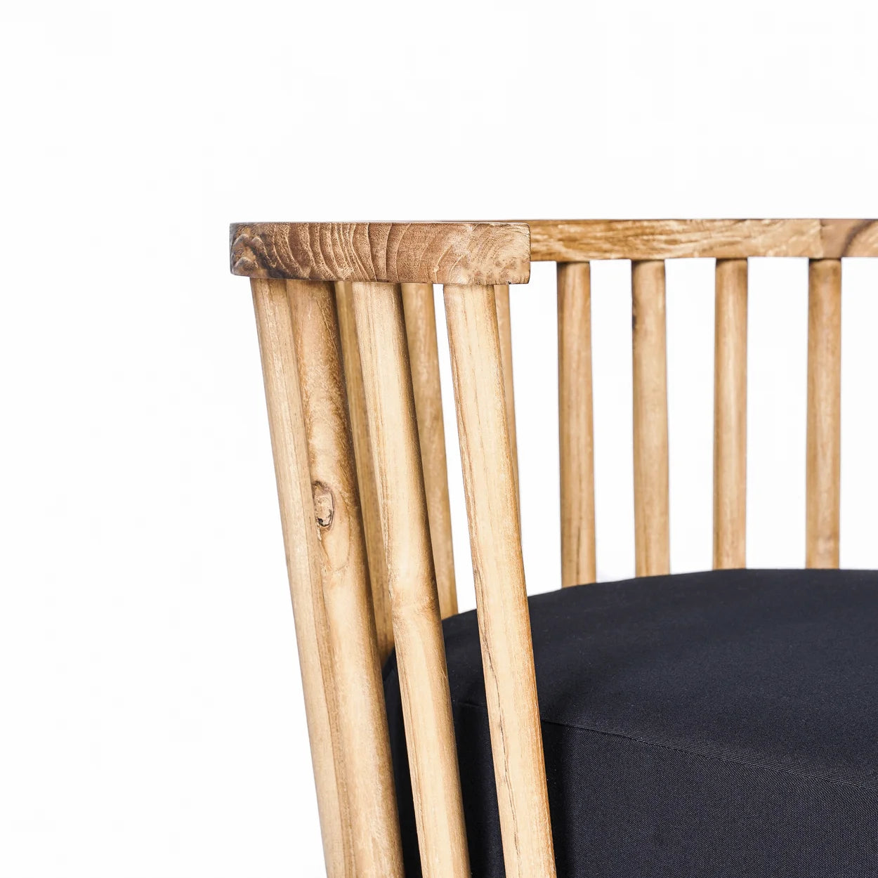 The Malawi One Seater - Natural Black