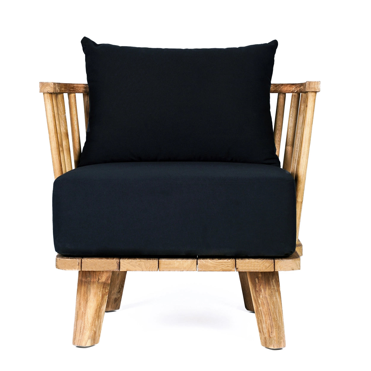 The Malawi One Seater - Natural Black