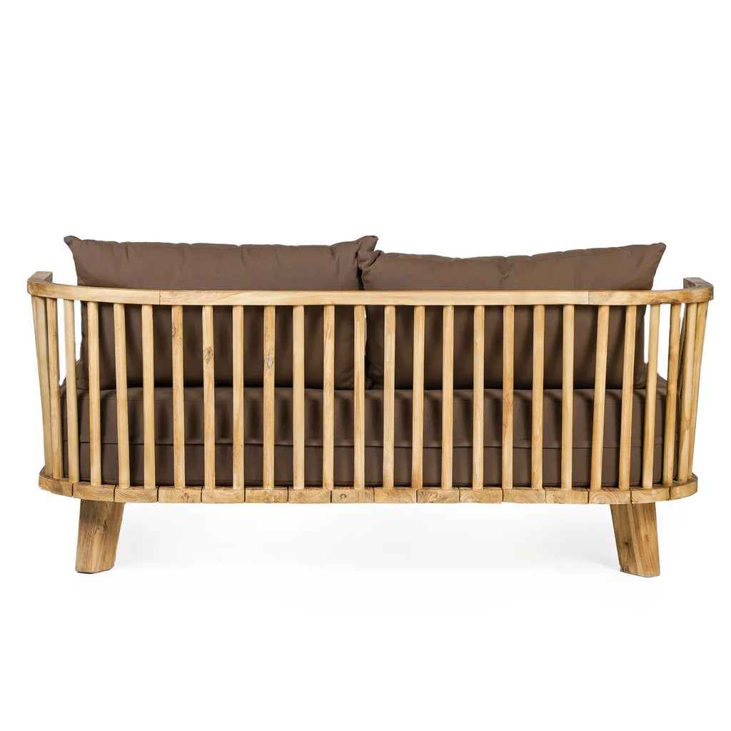 The Double Malawi Daybed - Natural Chocolate
