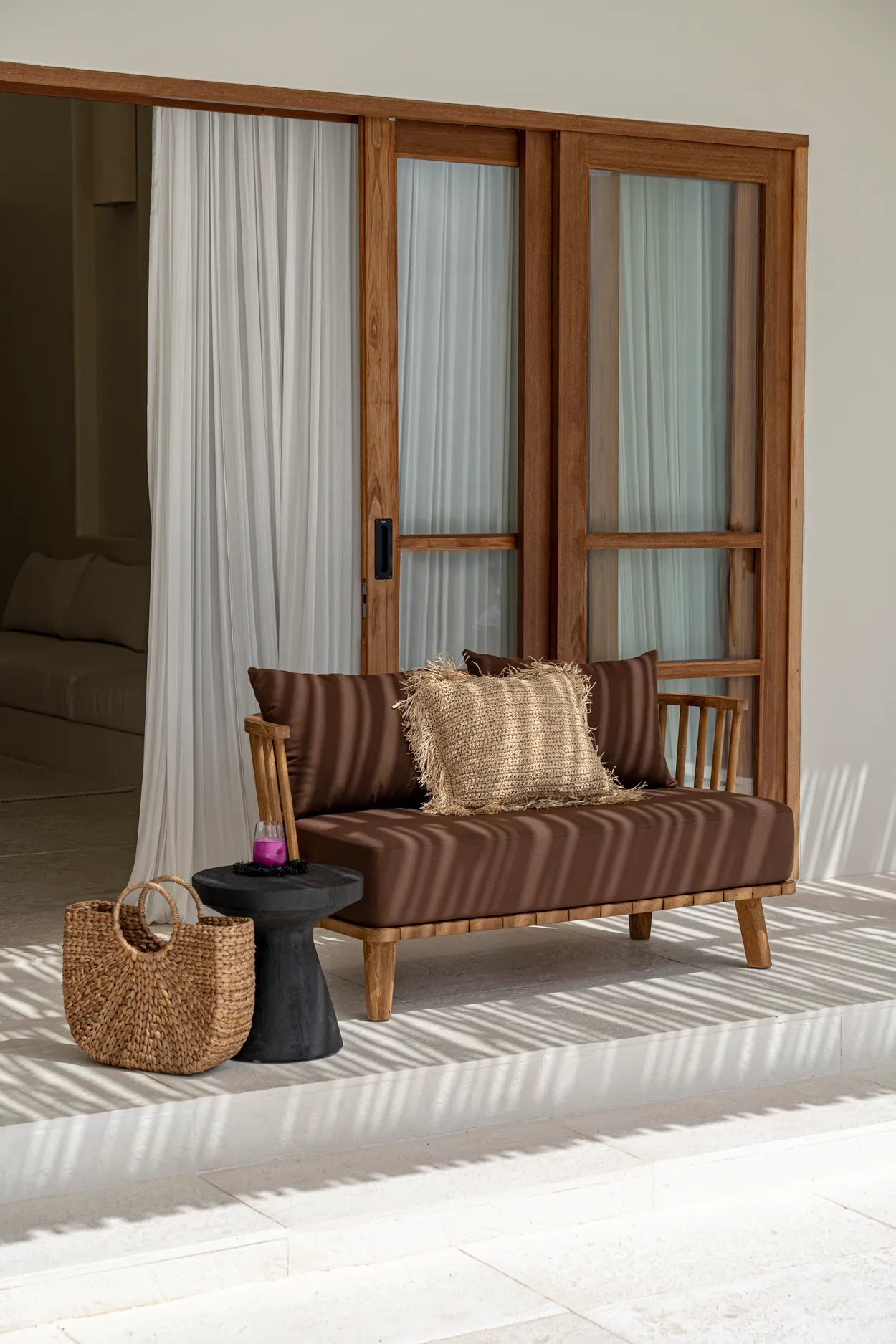 The Malawi Two Seater - Natural Chocolate