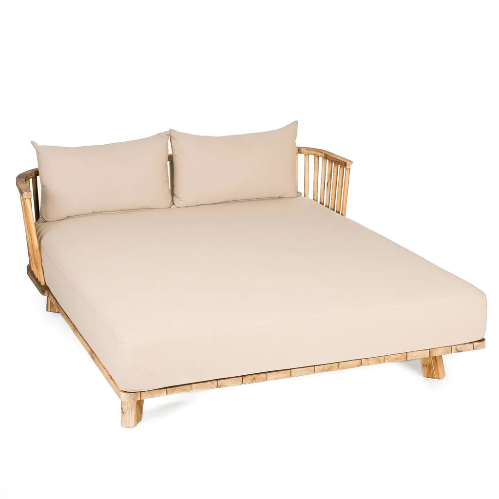 The Double Malawi Daybed - Natural Stone
