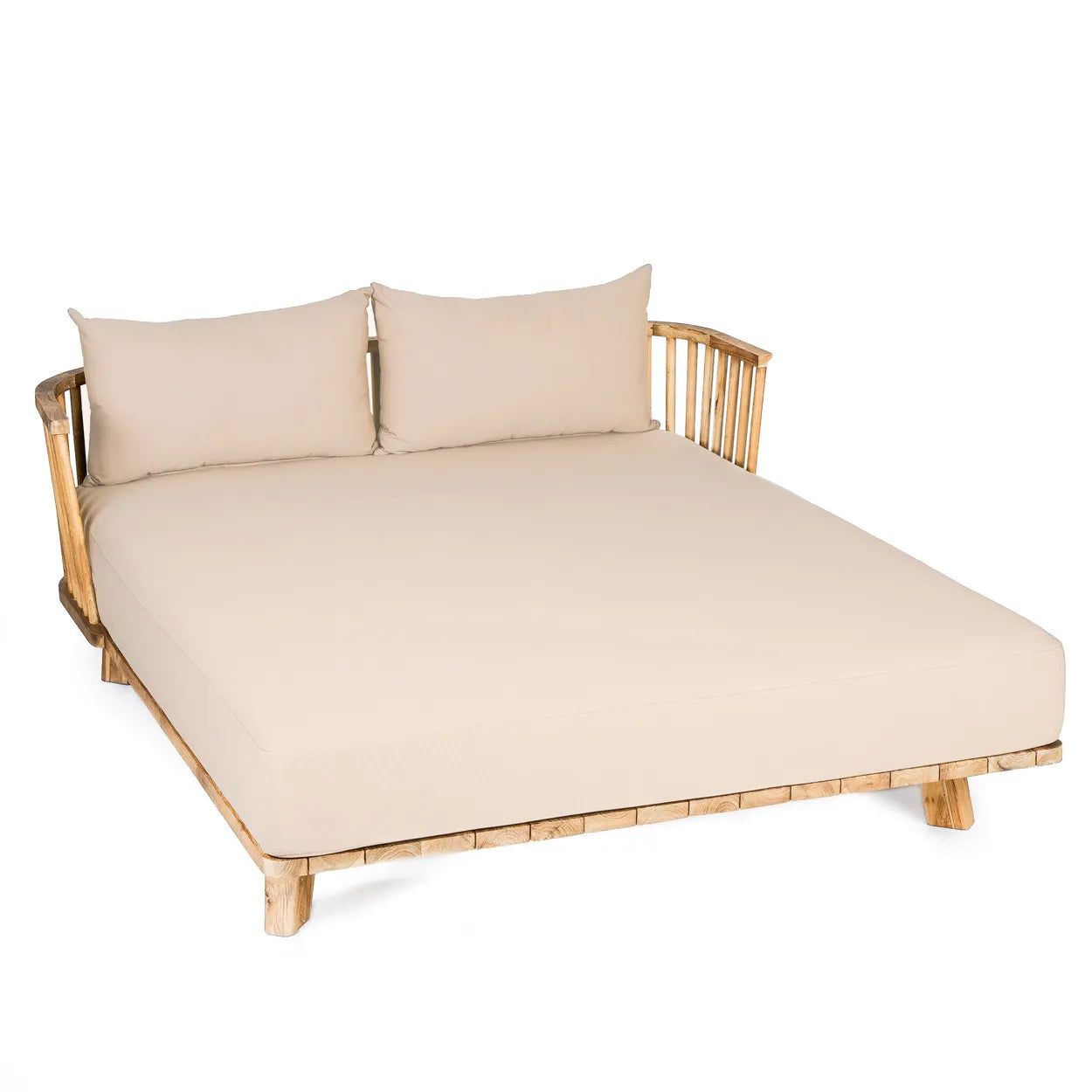The Double Malawi Daybed - Natural Stone