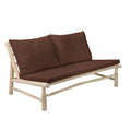 The Island Two Seater - Natural Chocolate