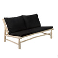 The Island Two Seater - Natural Black