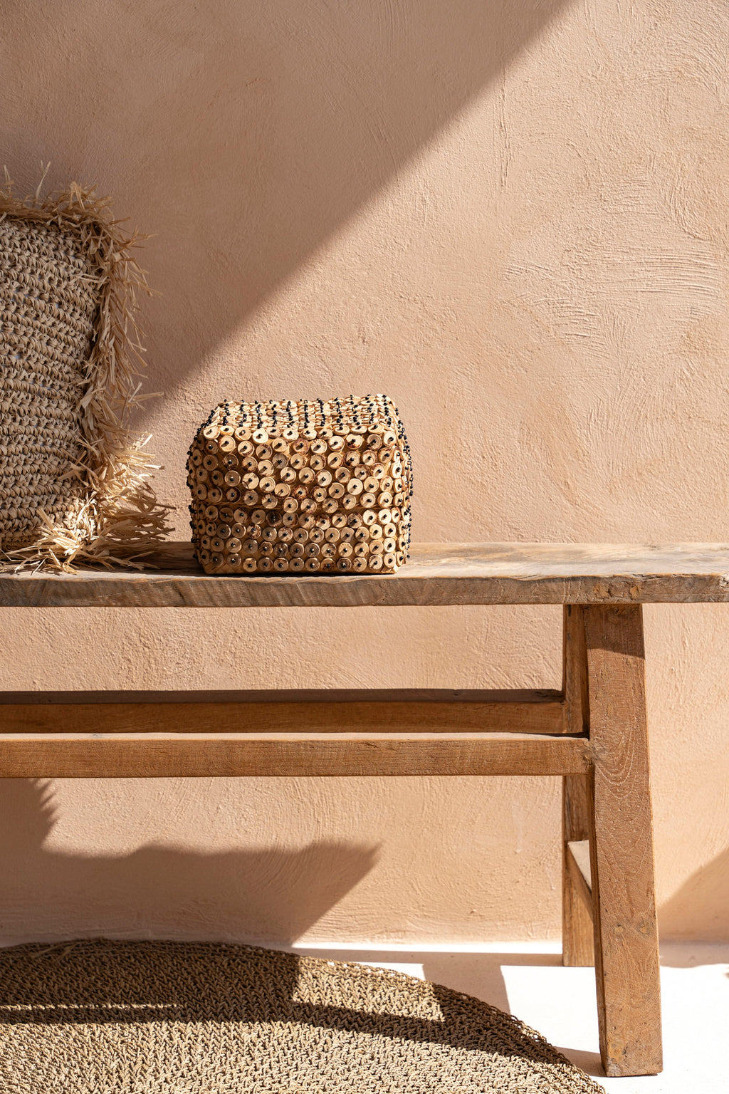 The Coconut Shell Basket - Natural - M