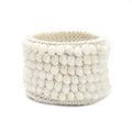 The Kai Macrame Planter - White - M