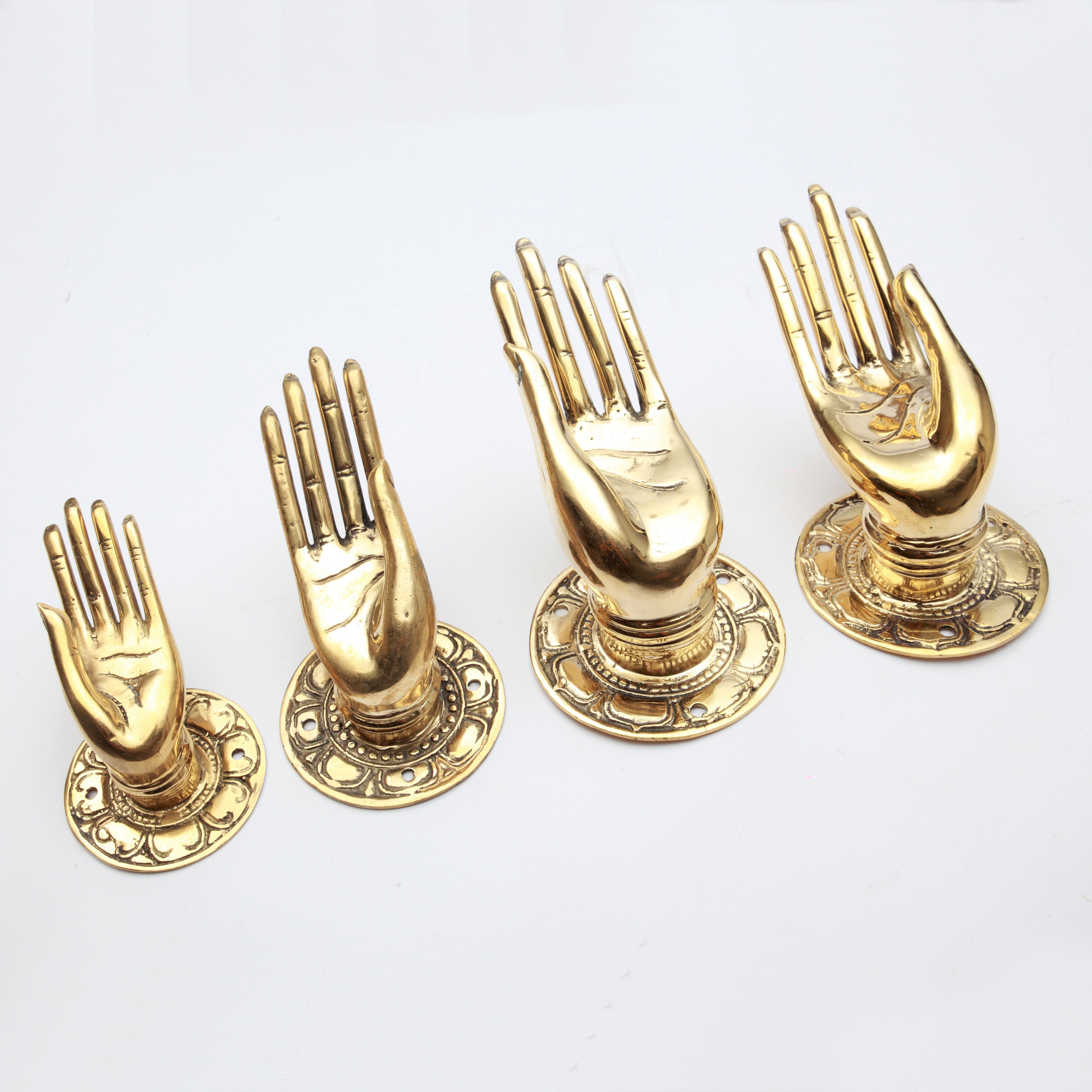 The Golden Mudrah Hand - L