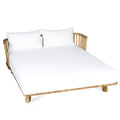 The Double Malawi Daybed - Natural White