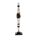 The Money Shell on Stand - Black White - M