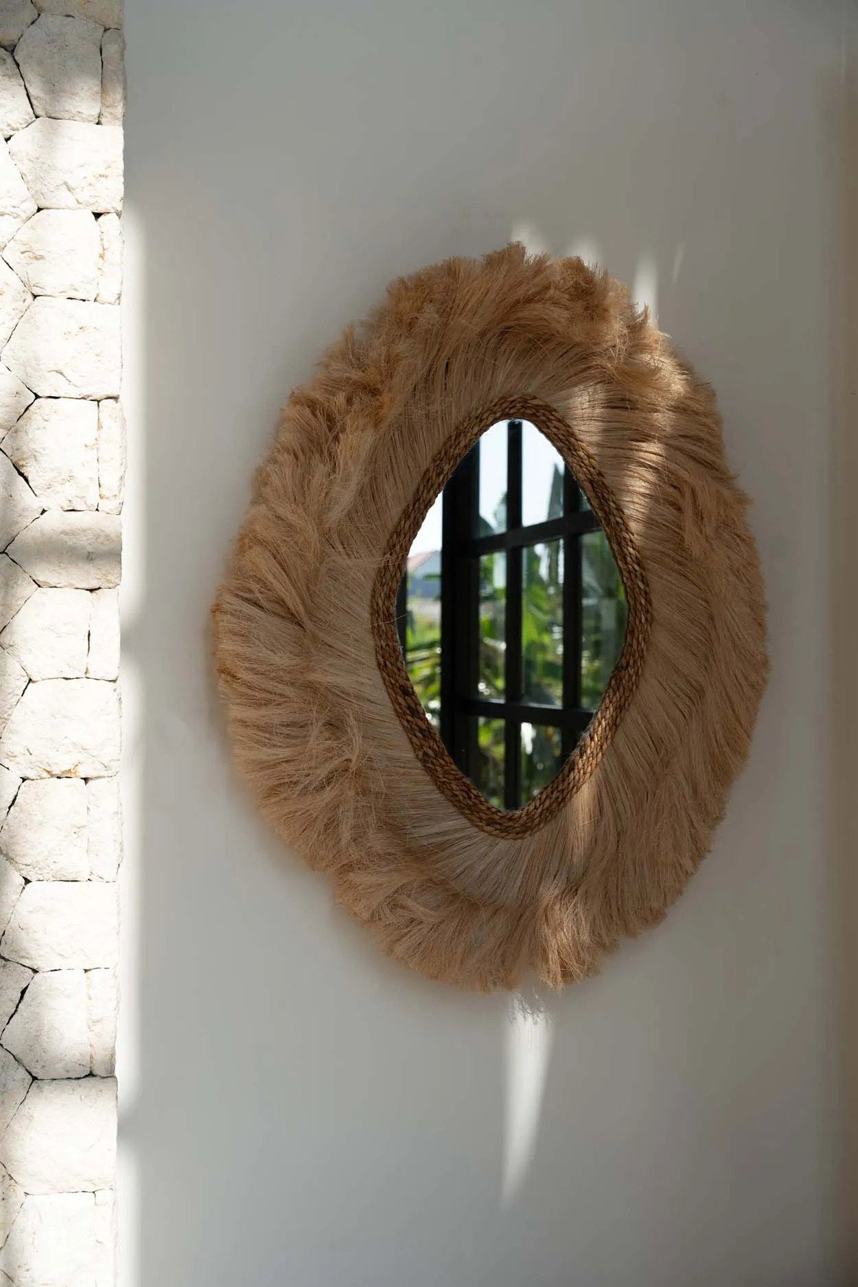 The La Duchessa Mirror - Natural - L