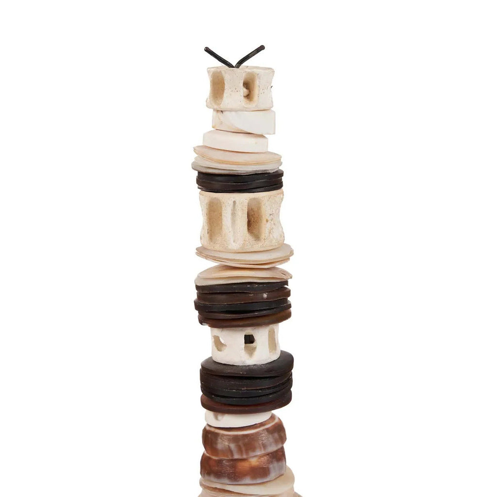The Money Shell on Stand - Black White - L