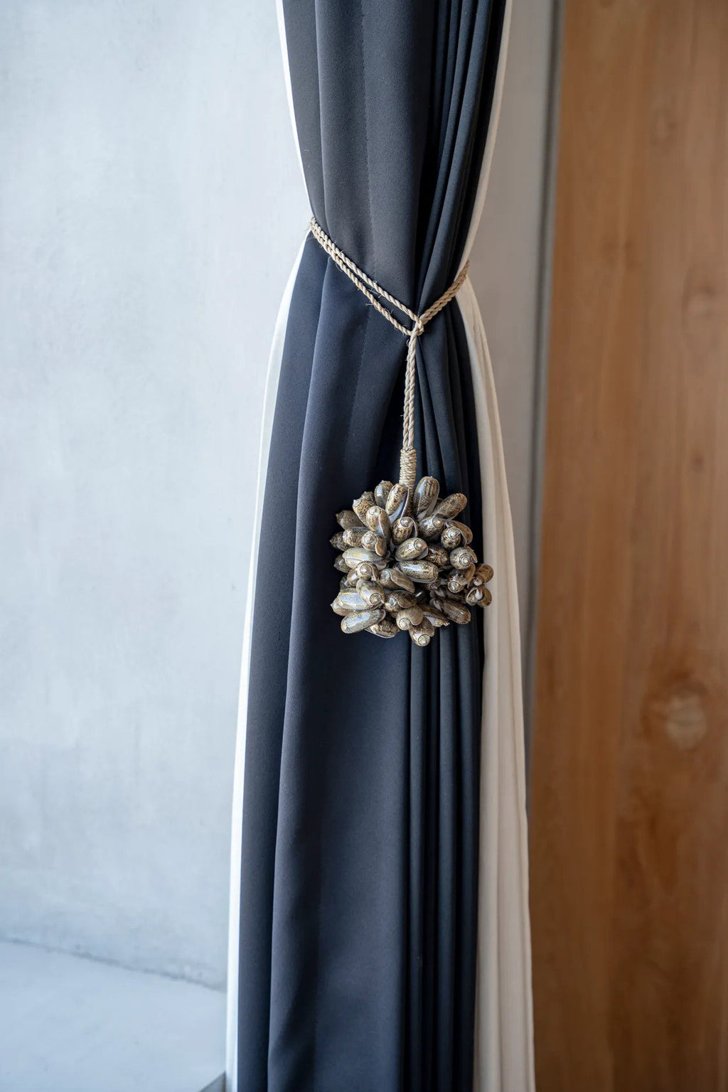 The Brown Cowrie Shell Tassel