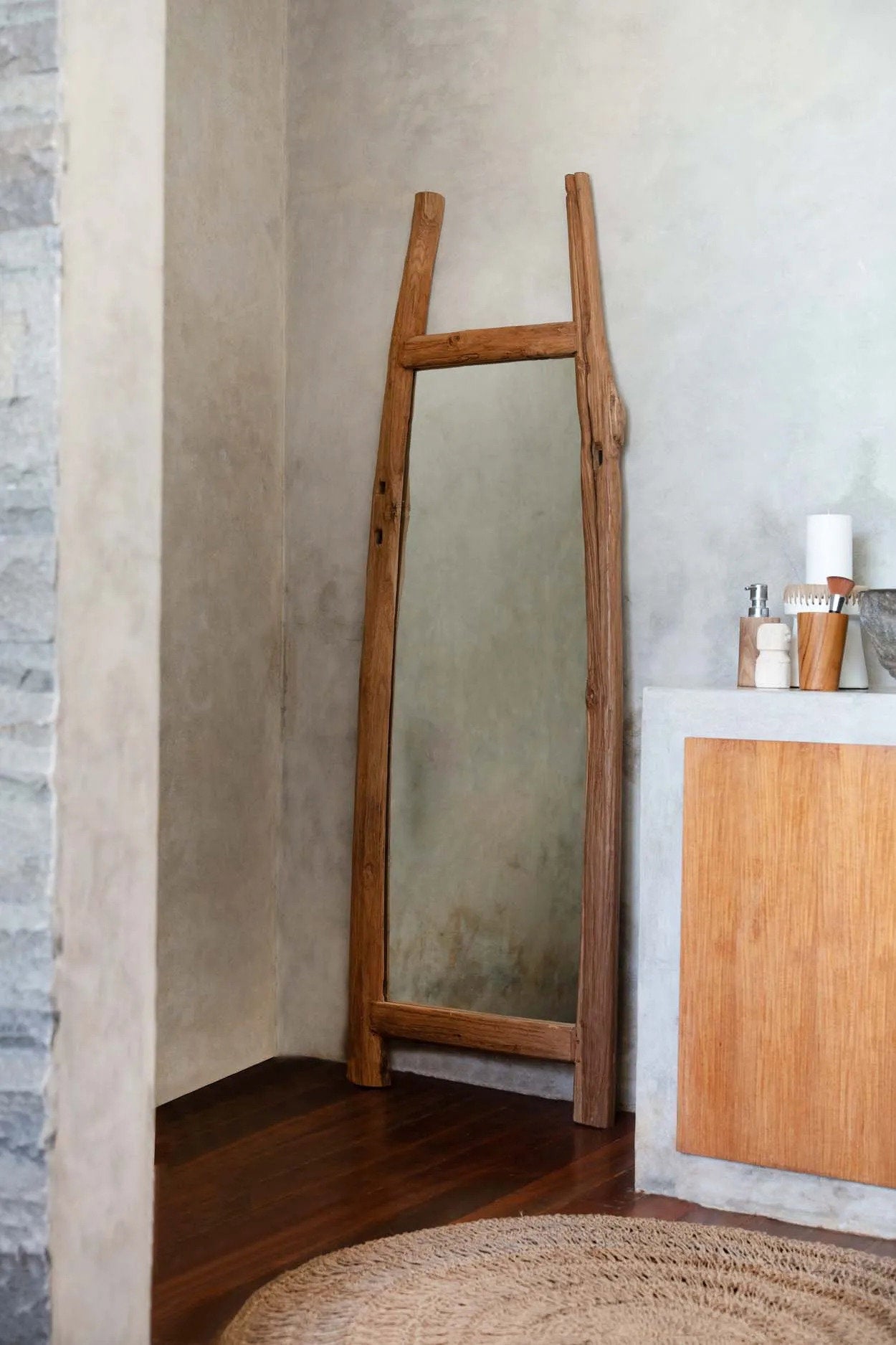 The Fabulook Dressing Room Mirror - Natural