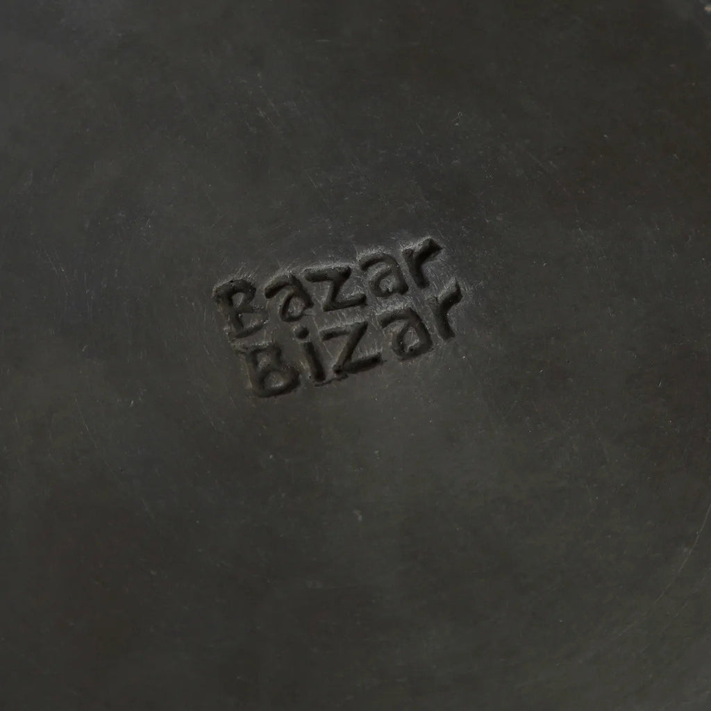 The Burned Classic Plate - Black - L