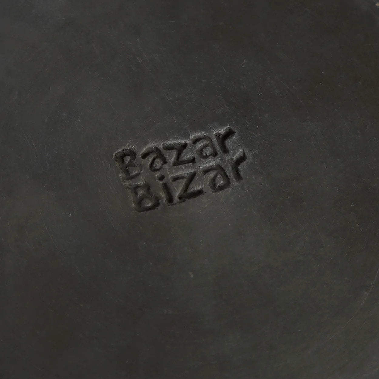 The Burned Classic Plate - Black - L