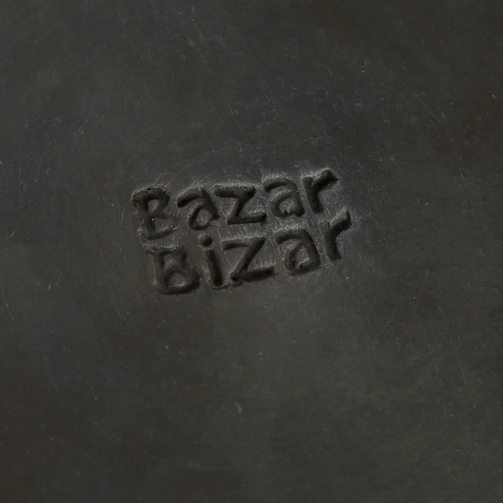 The Burned Classic Plate - Black - S