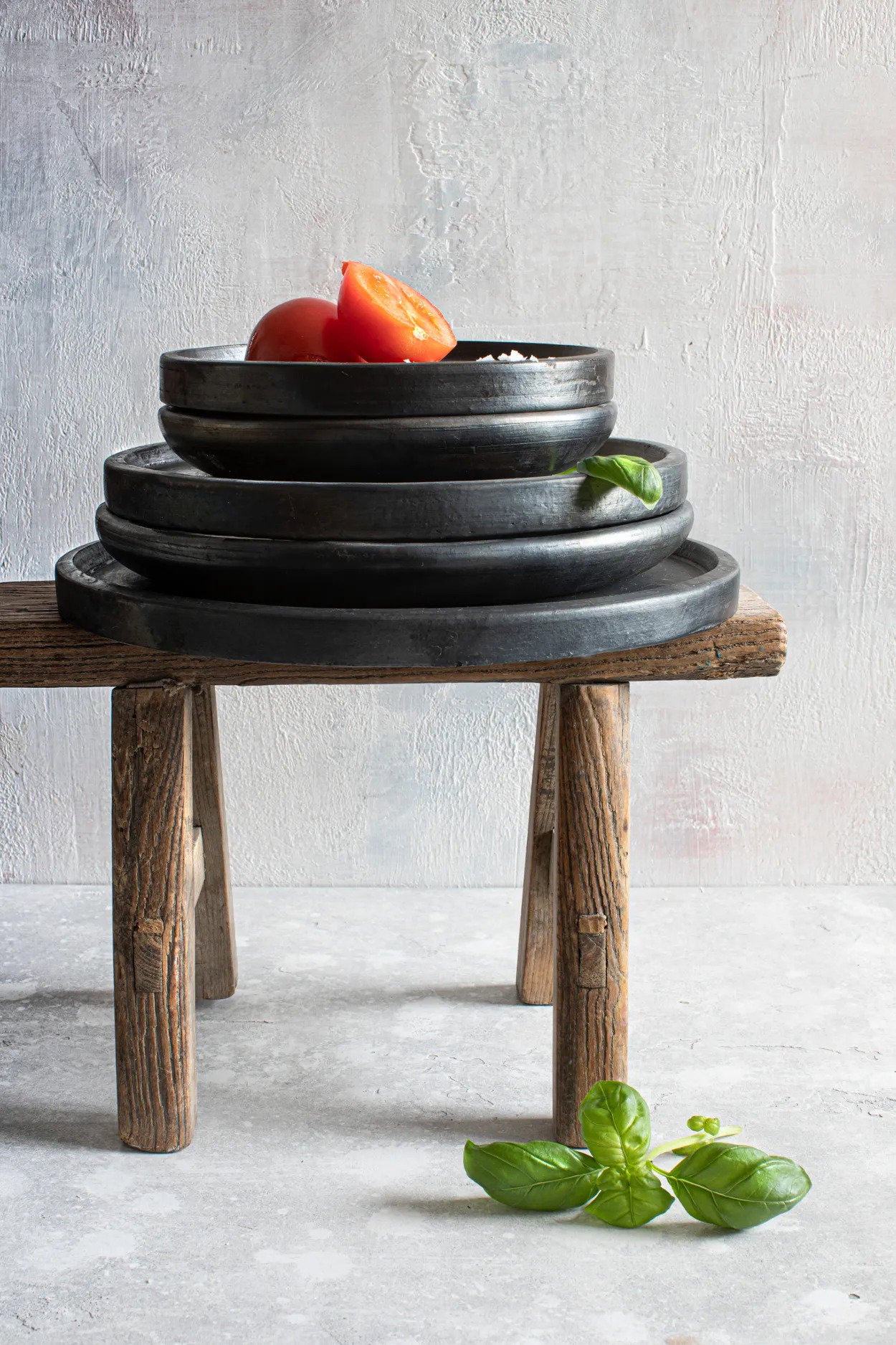 The Burned Plate - Black - S