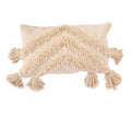 The Nomad Tassel Cushion Cover - Cream