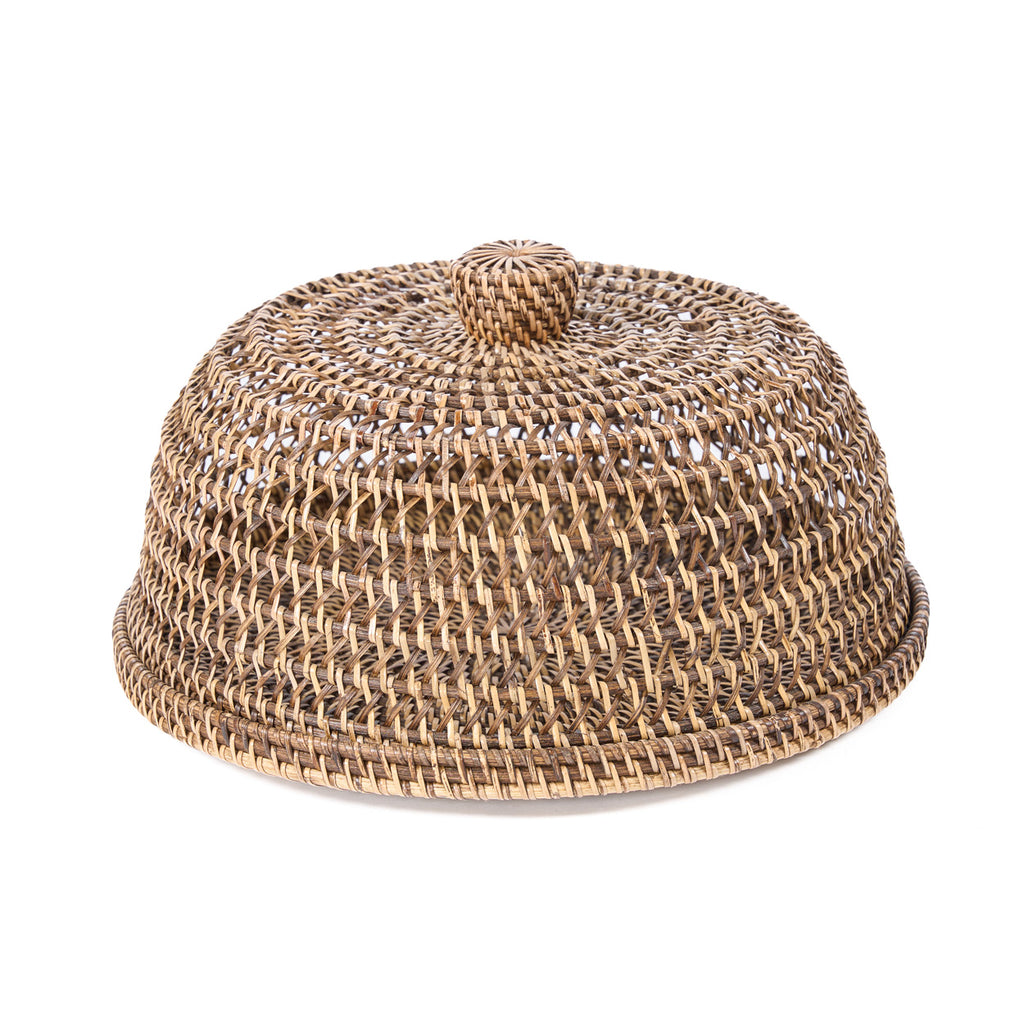 The Rattan Food Cover - Natural Brown - M