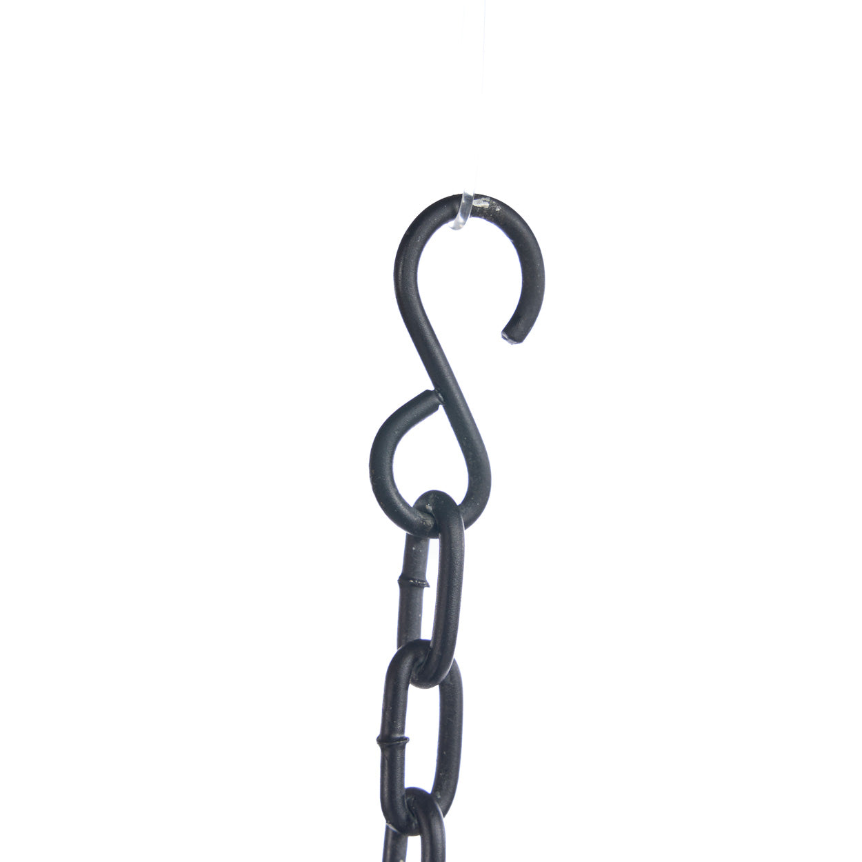 The Wooden Bead Dome Pendant - Black
