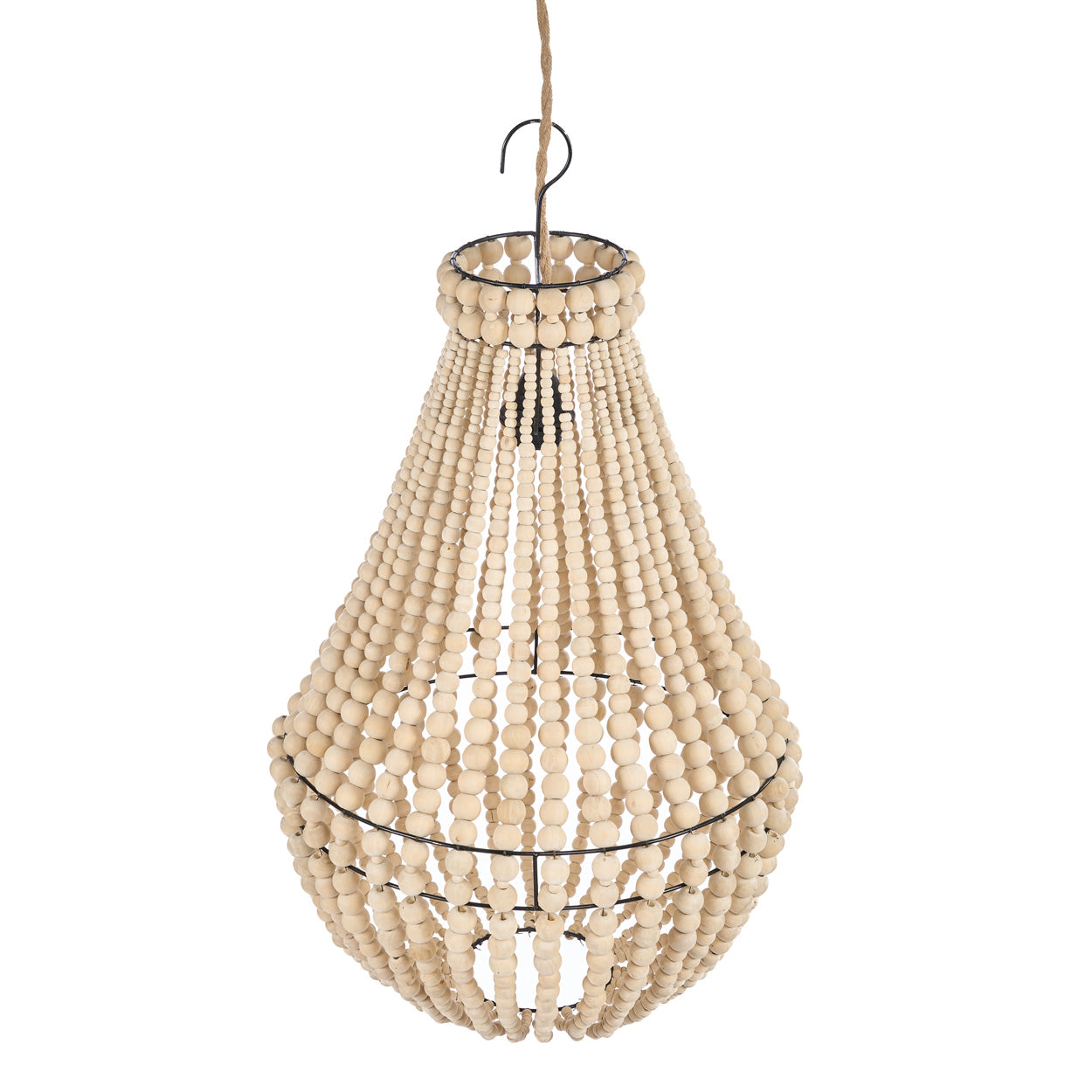 The Teardrop Chandelier - Natural - M