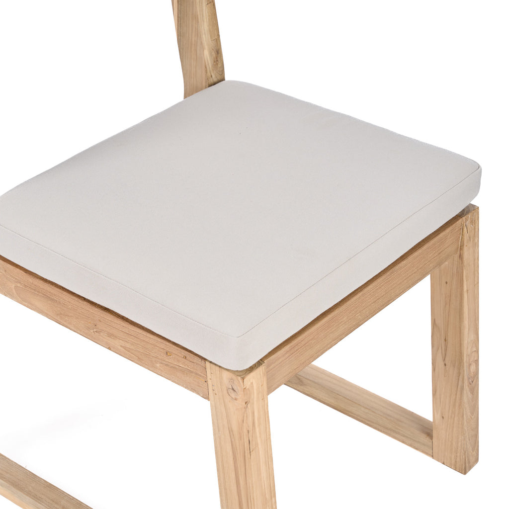 The Linear Dining Chair - Natural Grey