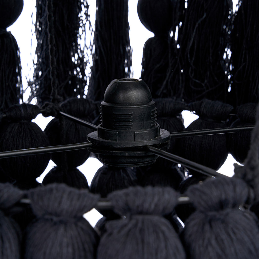 The Nomad Cotton Chandelier - Black - XL