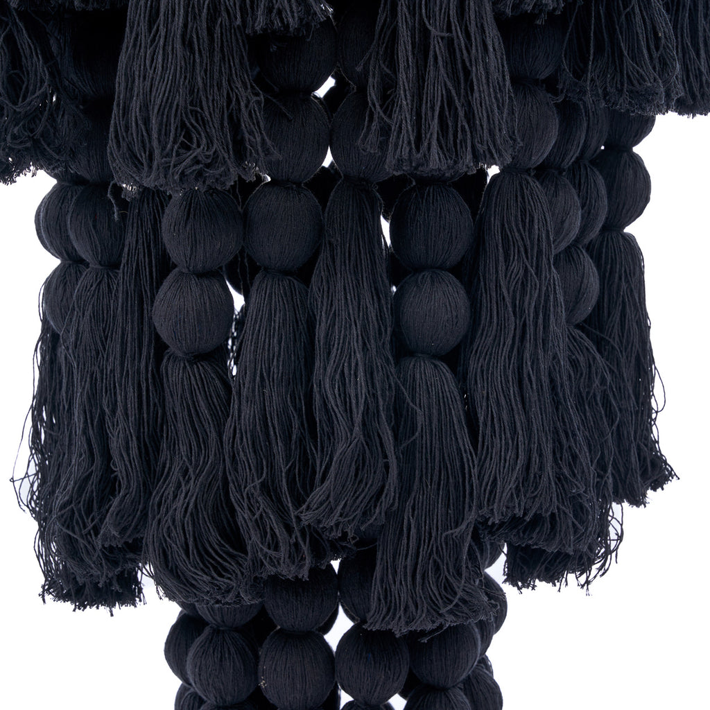 The Nomad Cotton Chandelier - Black - XL