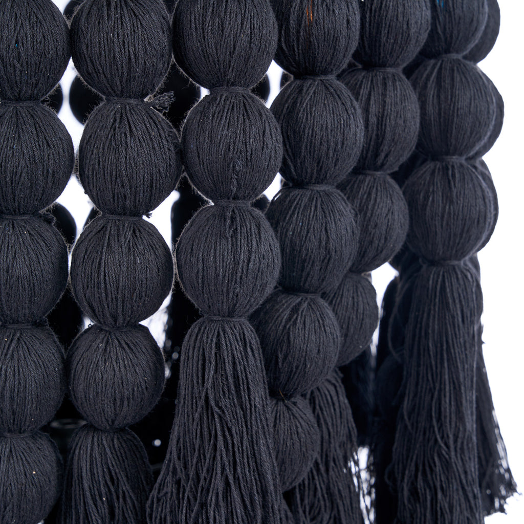 The Nomad Cotton Chandelier - Black - XL