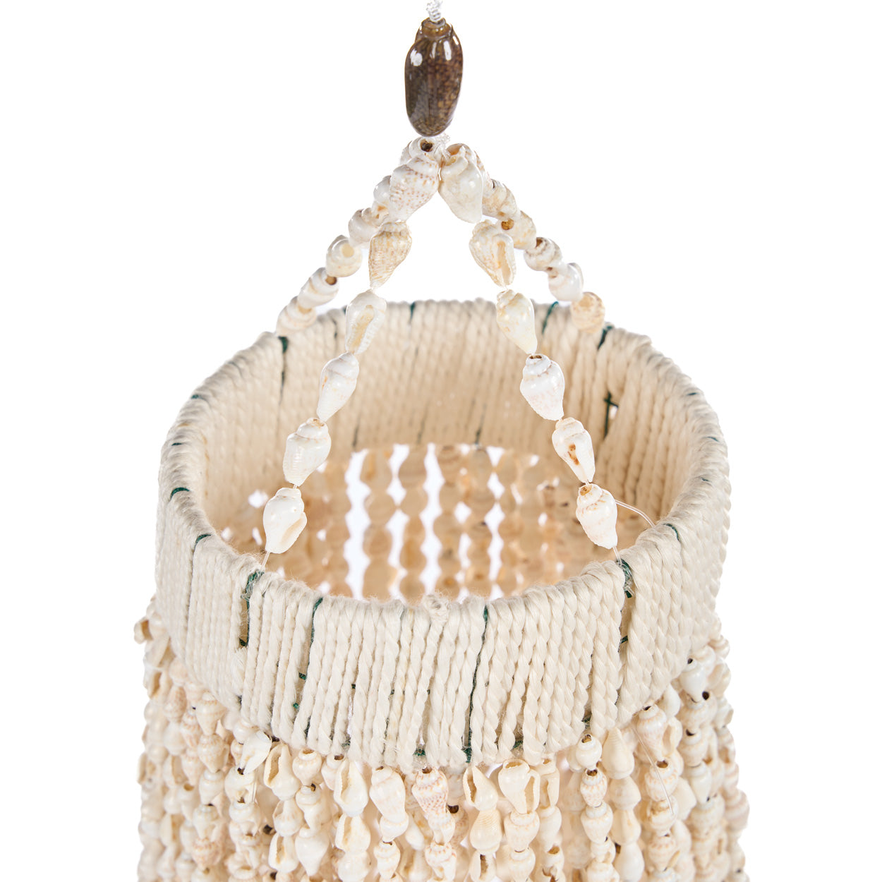The Ocean Tower Shell Chandelier - Natural - L