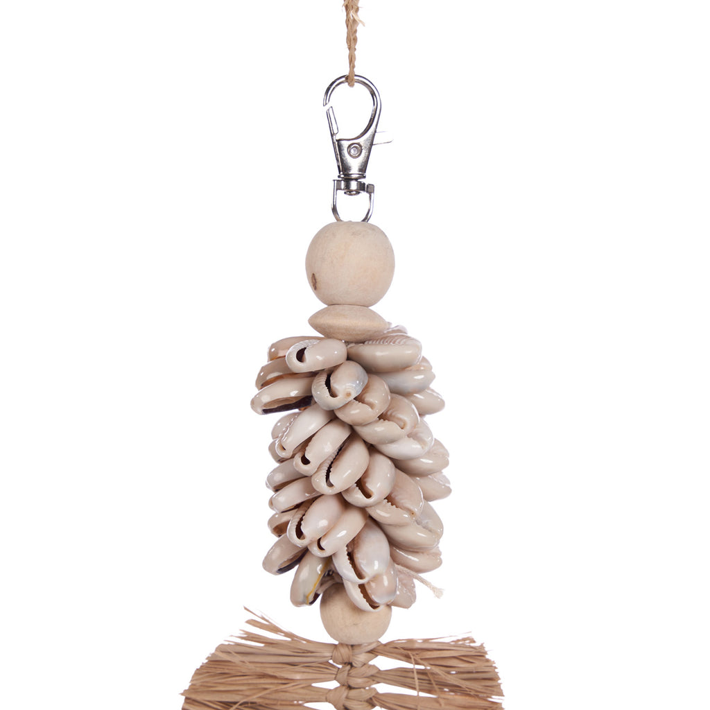 The Komodo Leaf Keychain - Natural