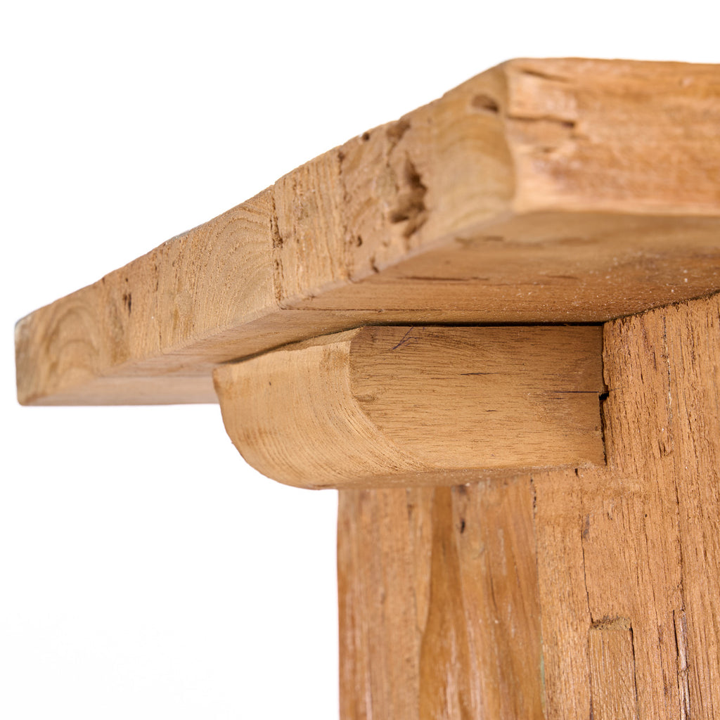 The Suku Block Stool - Natural
