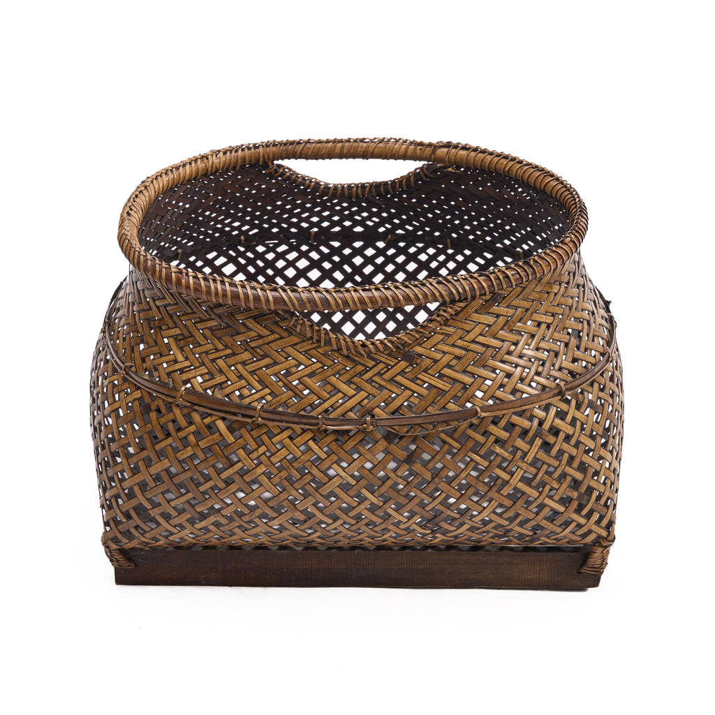 The Koro Basket - Natural Brown