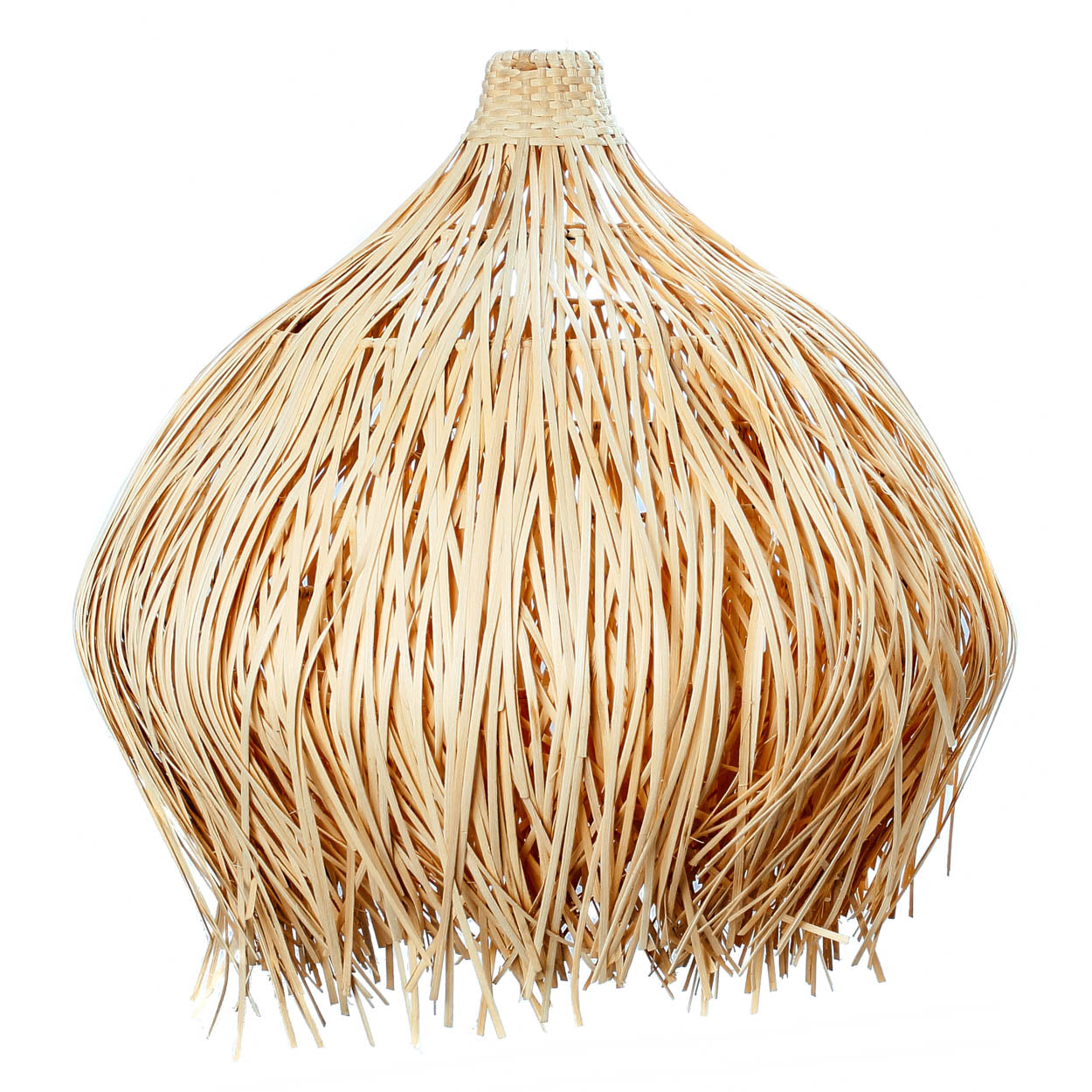 The Shaggy Fig Pendant - Natural - L