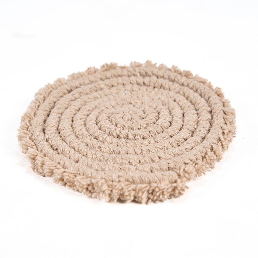 The Cotton Coaster - Beige