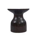 The Hourglass Side Table - Dark Walnut