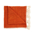 The Stitch Bed Throw - Terracotta