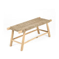 The Porto Seagrass Bench - Natural - L