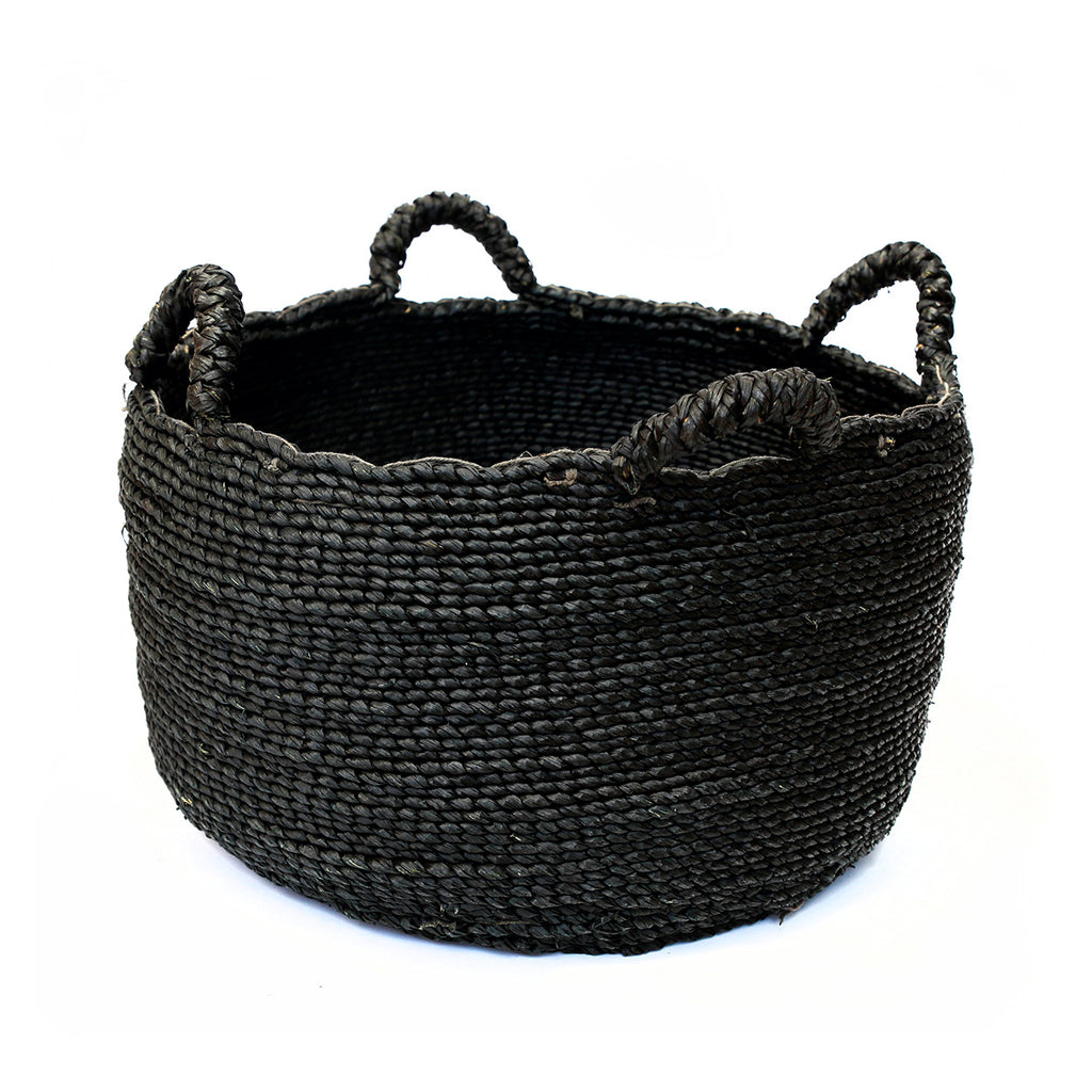 Les Quatre Mains Baskets - Black - L