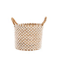 The Crossed Stitched Macrame Basket - M