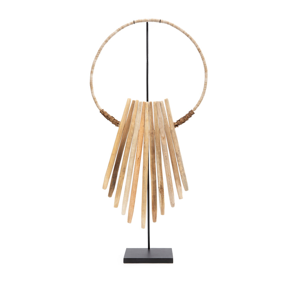 The Wooden Sticks On Stand - Natural