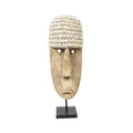 The Cowrie Mask on Stand - Large