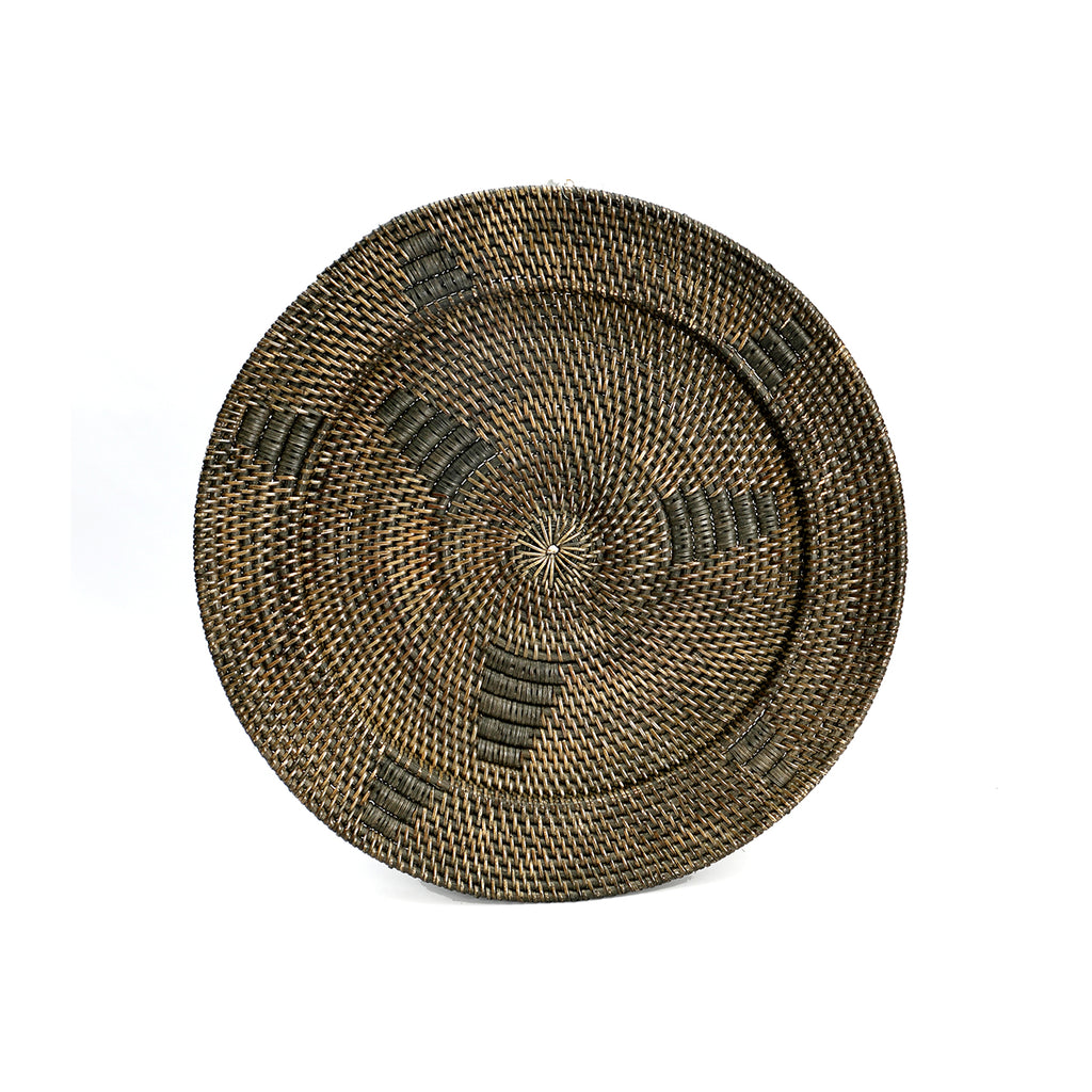 The Jasmine Plate - Brown - L