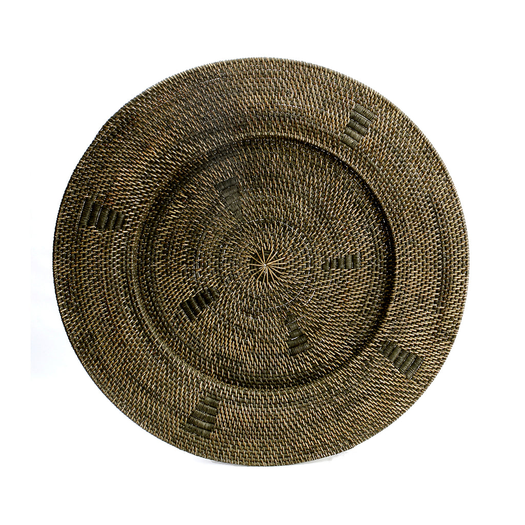 The Jasmine Plate - Brown - XL