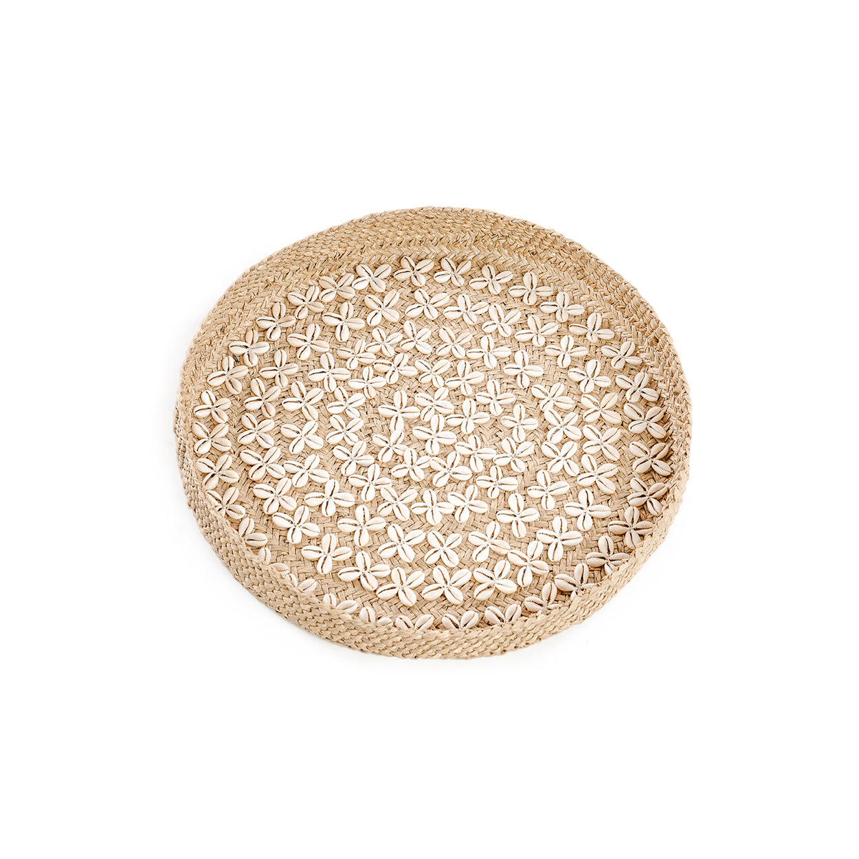 The Costa Shell Plate - Natural White - M