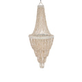 The Ocean Tower Shell Chandelier - Natural - L