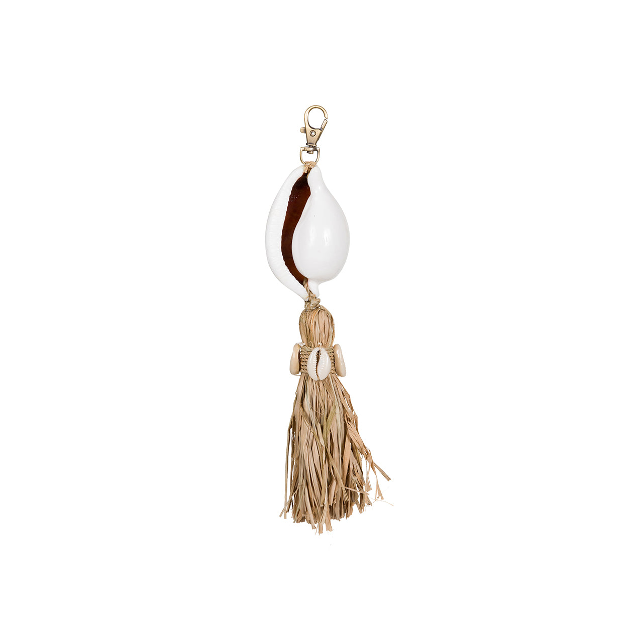 The Kubu Keychain - White Natural