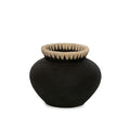 The Styly Vase - Black Natural - S