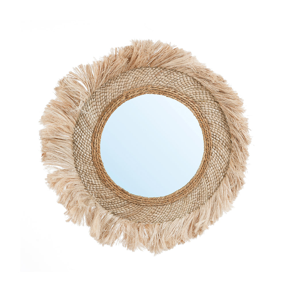 The Capri Mirror - Natural - L